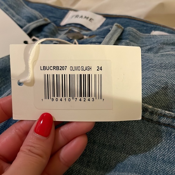 Frame Le Beau distressed boyfriend jeans - Picture 4 of 4